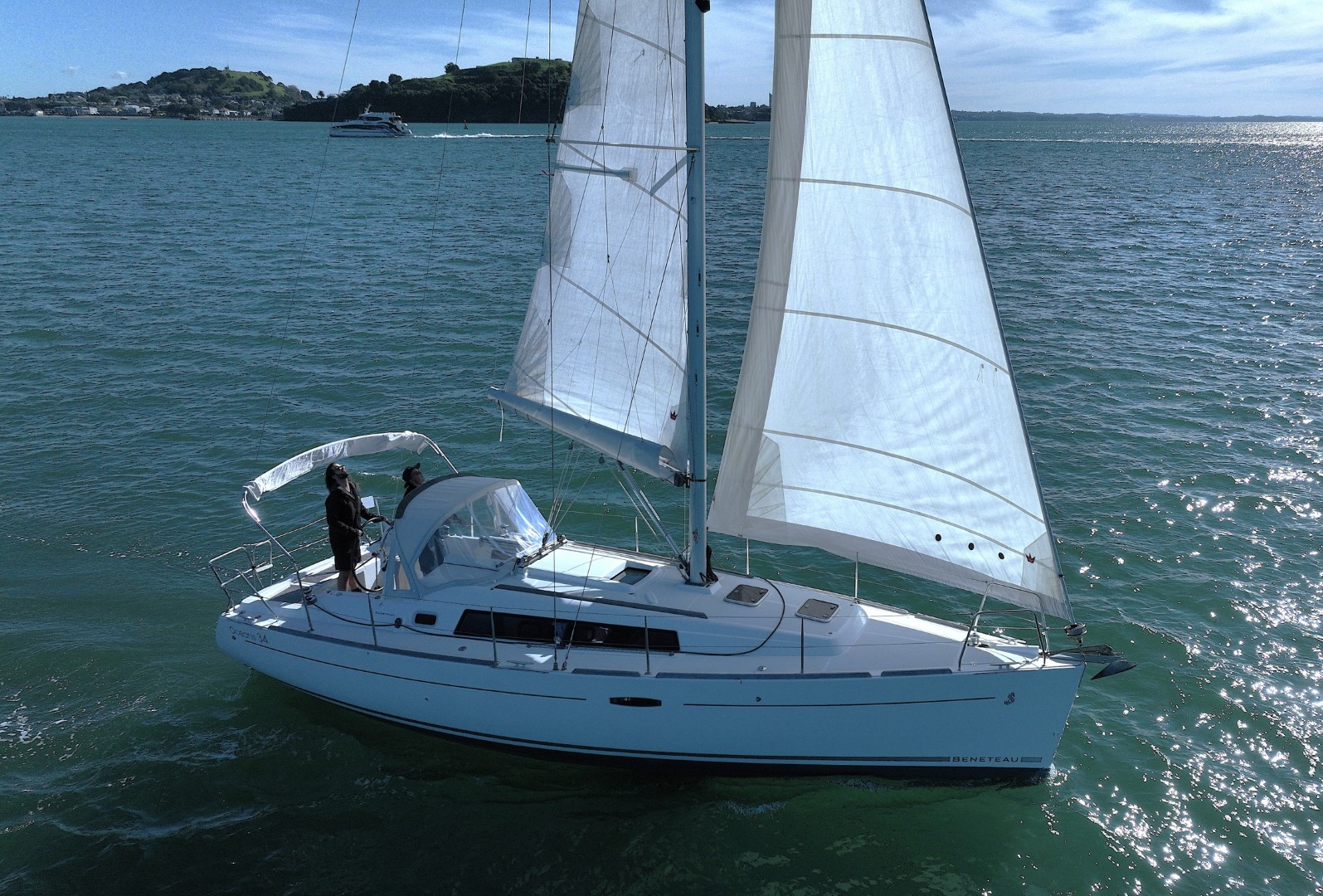 On the water